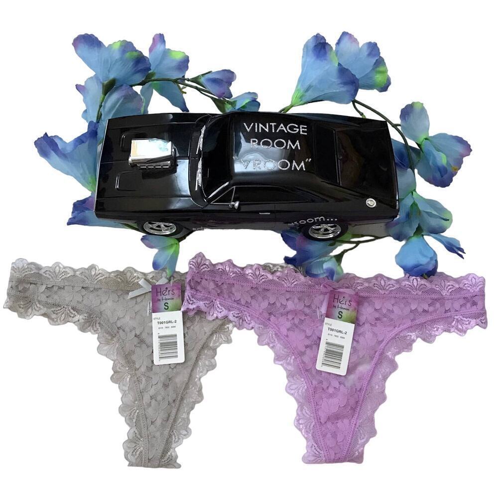 Hers by Herman NWT Lace Thong Panties Women S